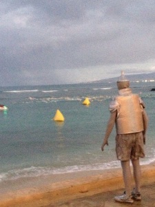 The Tinman watches.